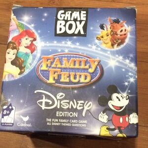 Family Feud - Disney Edition Trivia Box Card Game 2+ Players (age 8+) 100% Comp